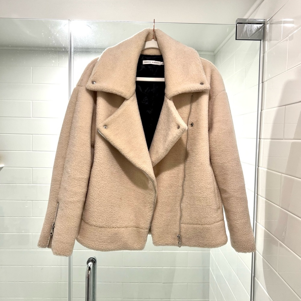 Rebecca Minkoff Faux Shearling Brutus Jacket